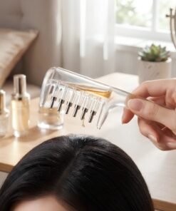 Alternative view of Serum & Oil Applicator Scalp Massage Comb