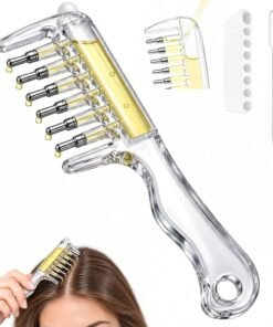 Serum & Oil Applicator Scalp Massage Comb