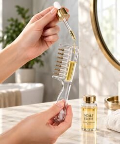 Serum & Oil Applicator Scalp Massage Comb - Image 3