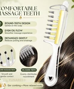 Serum & Oil Applicator Scalp Massage Comb - Image 6