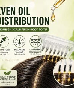 Serum & Oil Applicator Scalp Massage Comb - Image 7